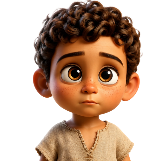 Samuel as a child