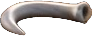 A donkey's jawbone in the grass