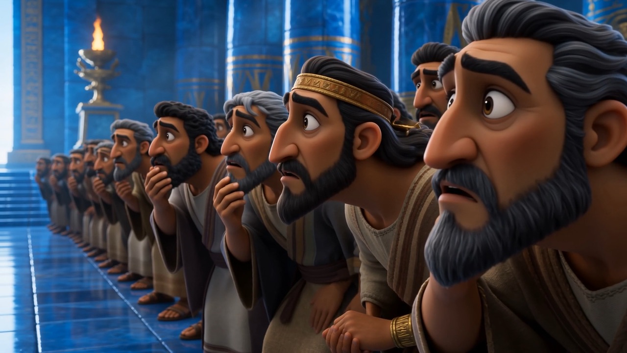 The old wise men lean in, appalled at the upstarts