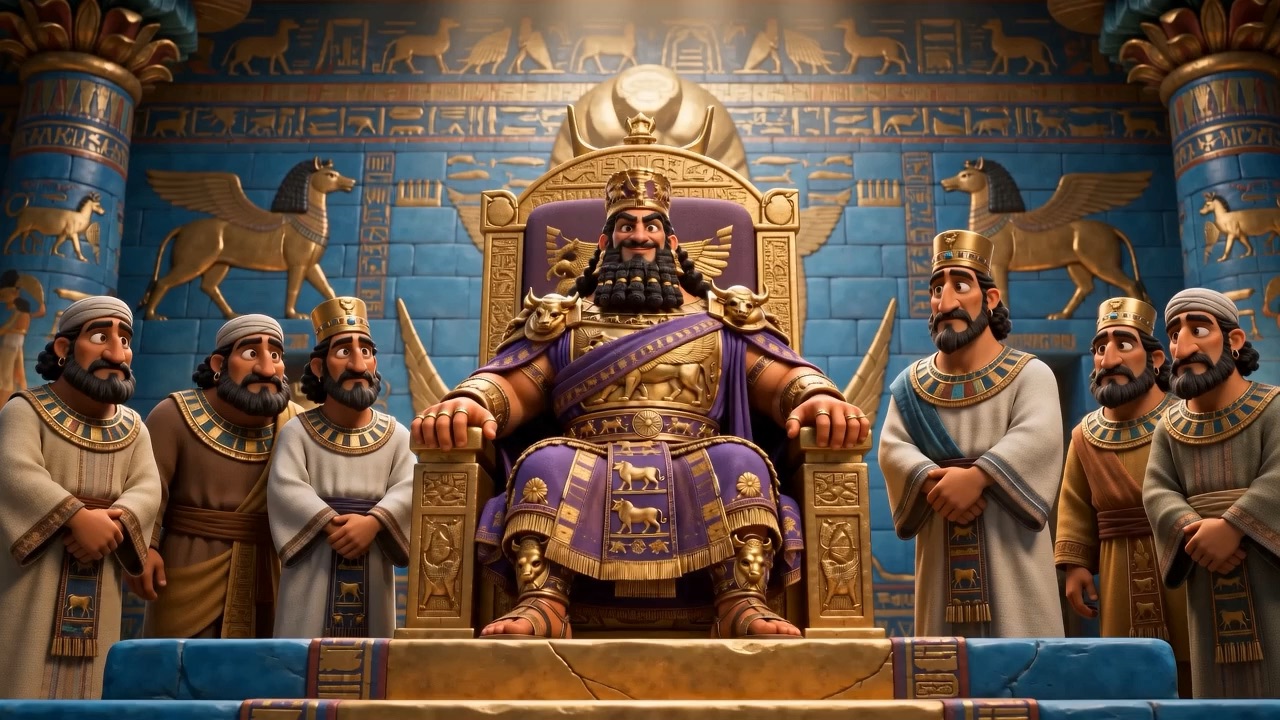 The court holds its breath around the throne