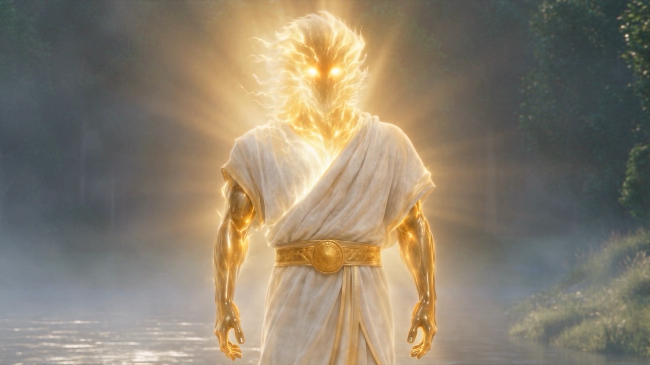Linen, and a belt of fine gold