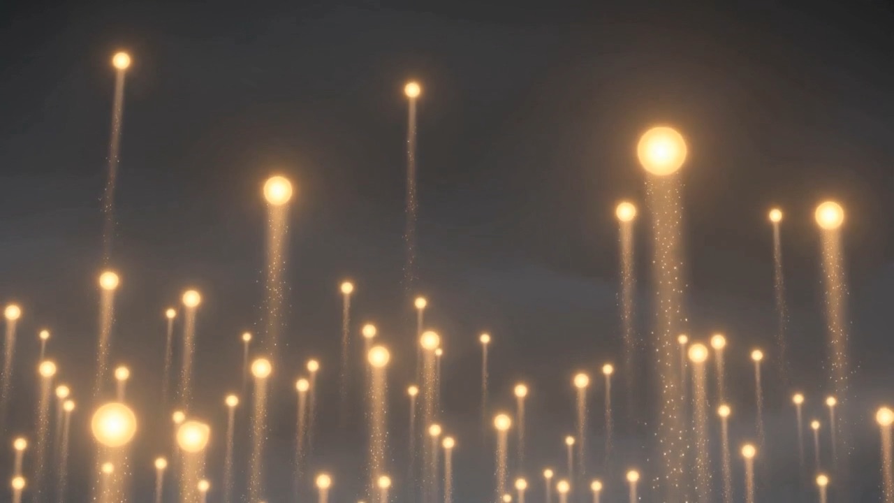 And then one point of light lifts out of it