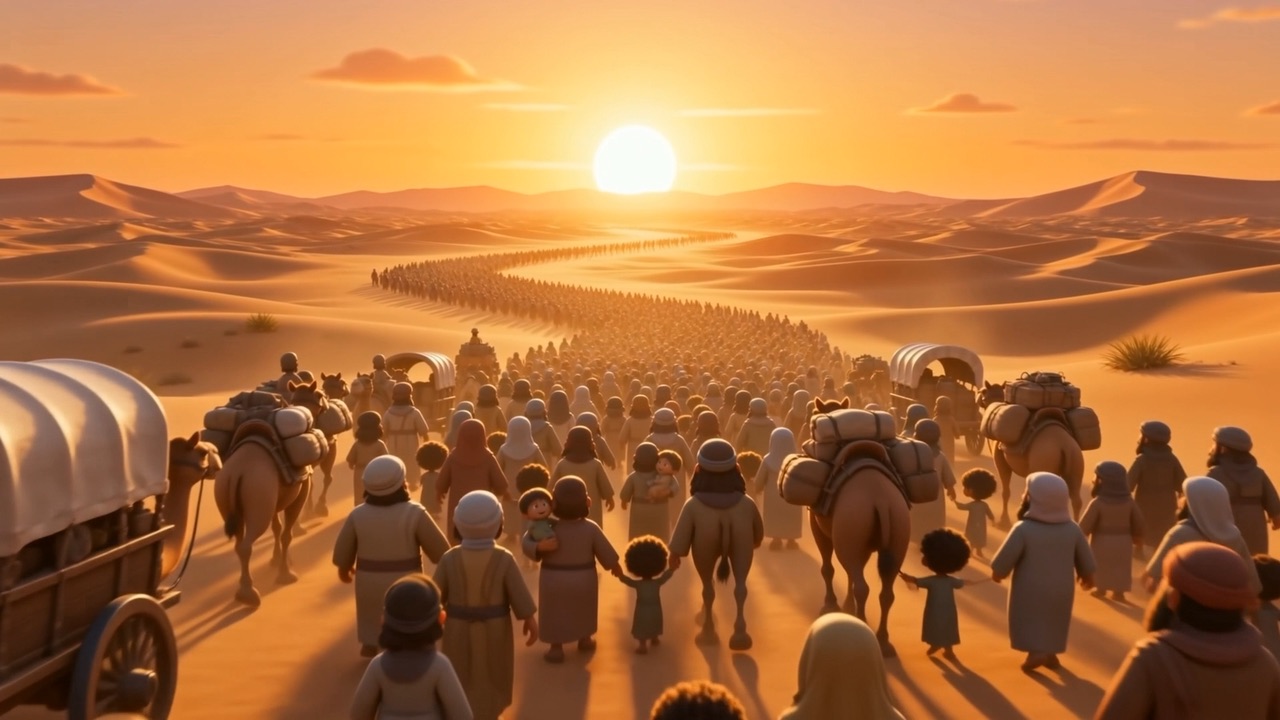 Forty-two thousand people, going home to a place most have never seen