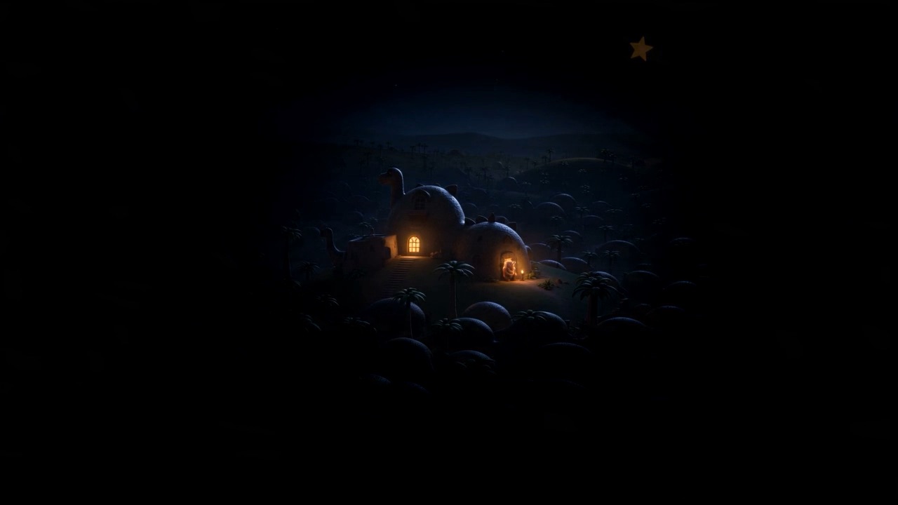 And one warm star stands over the whole plain