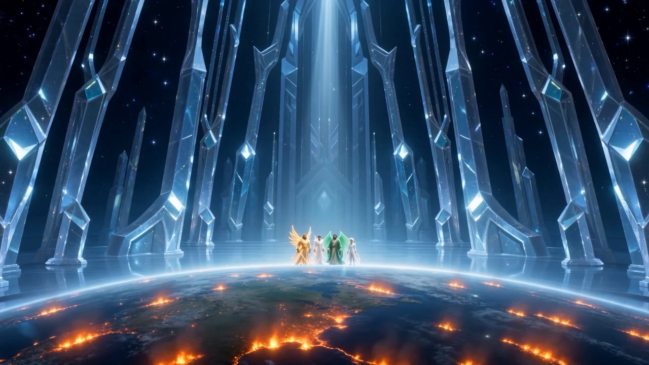 Sorrow moves through the healer of heaven