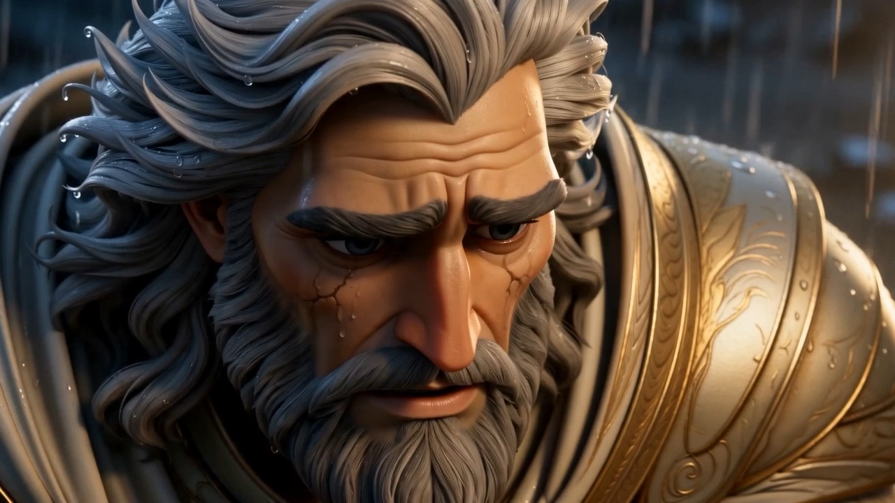 No plea. Only the rain