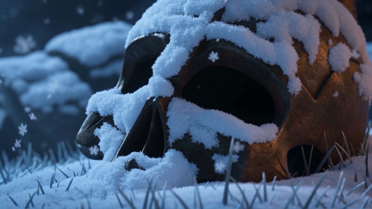 White covers the old hunger