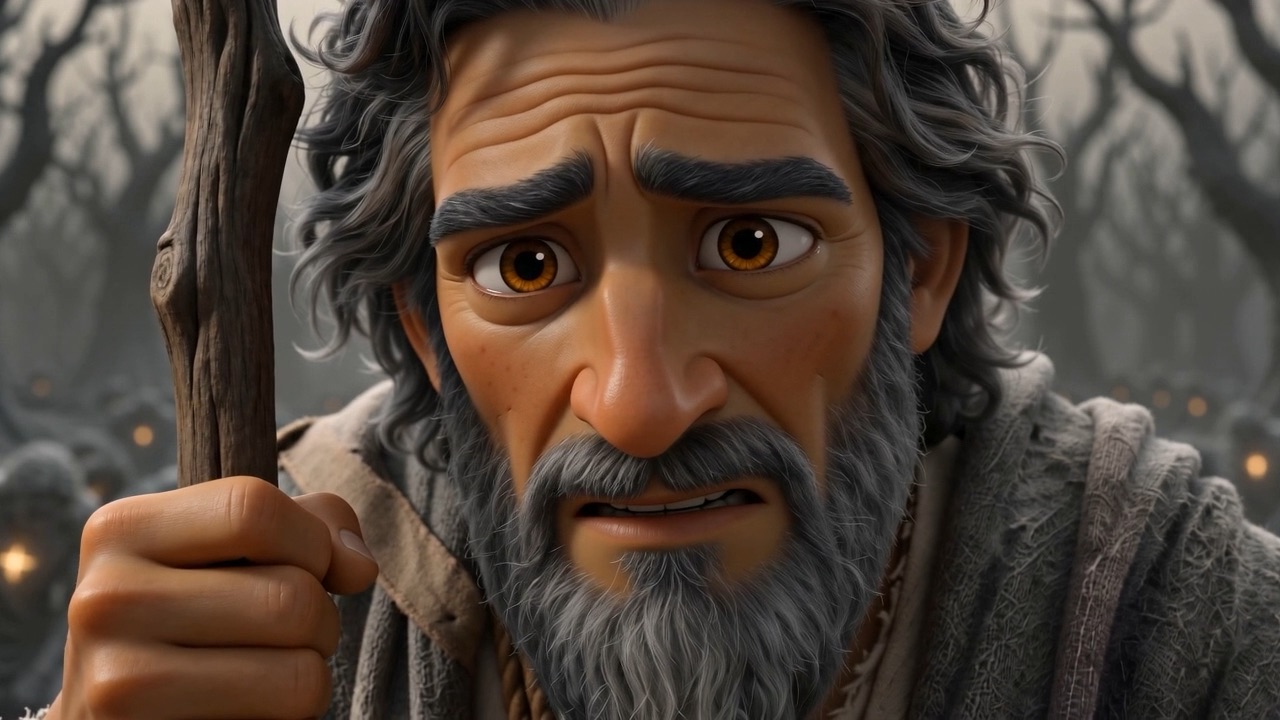 The scribe of righteousness, stunned