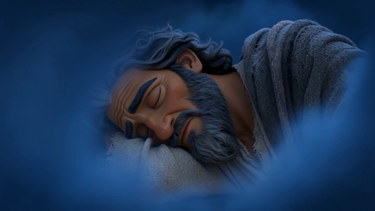He rests — and is lifted