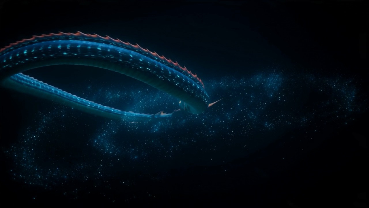 Leviathan — the female, who lives in the sea