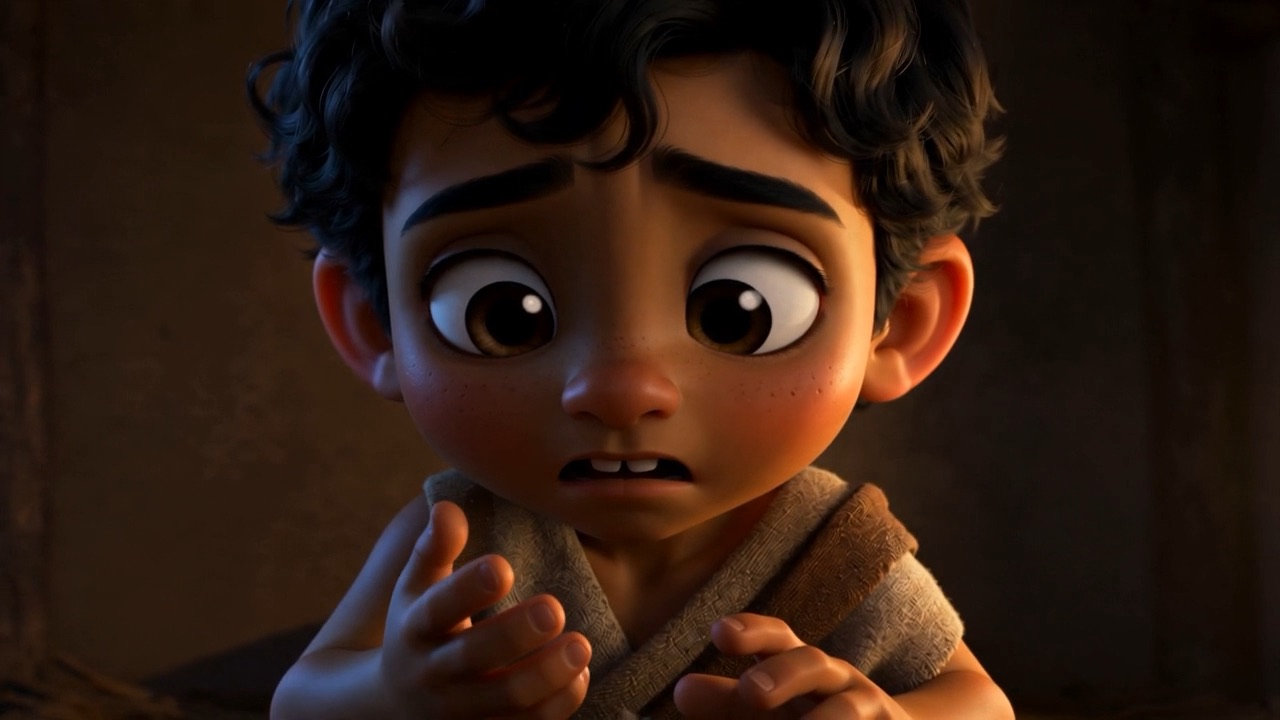 He is a child when he sees it