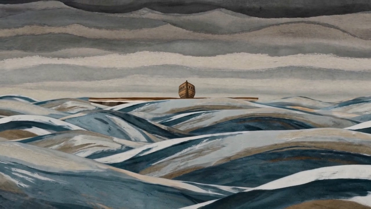 And the painted sea takes everything else
