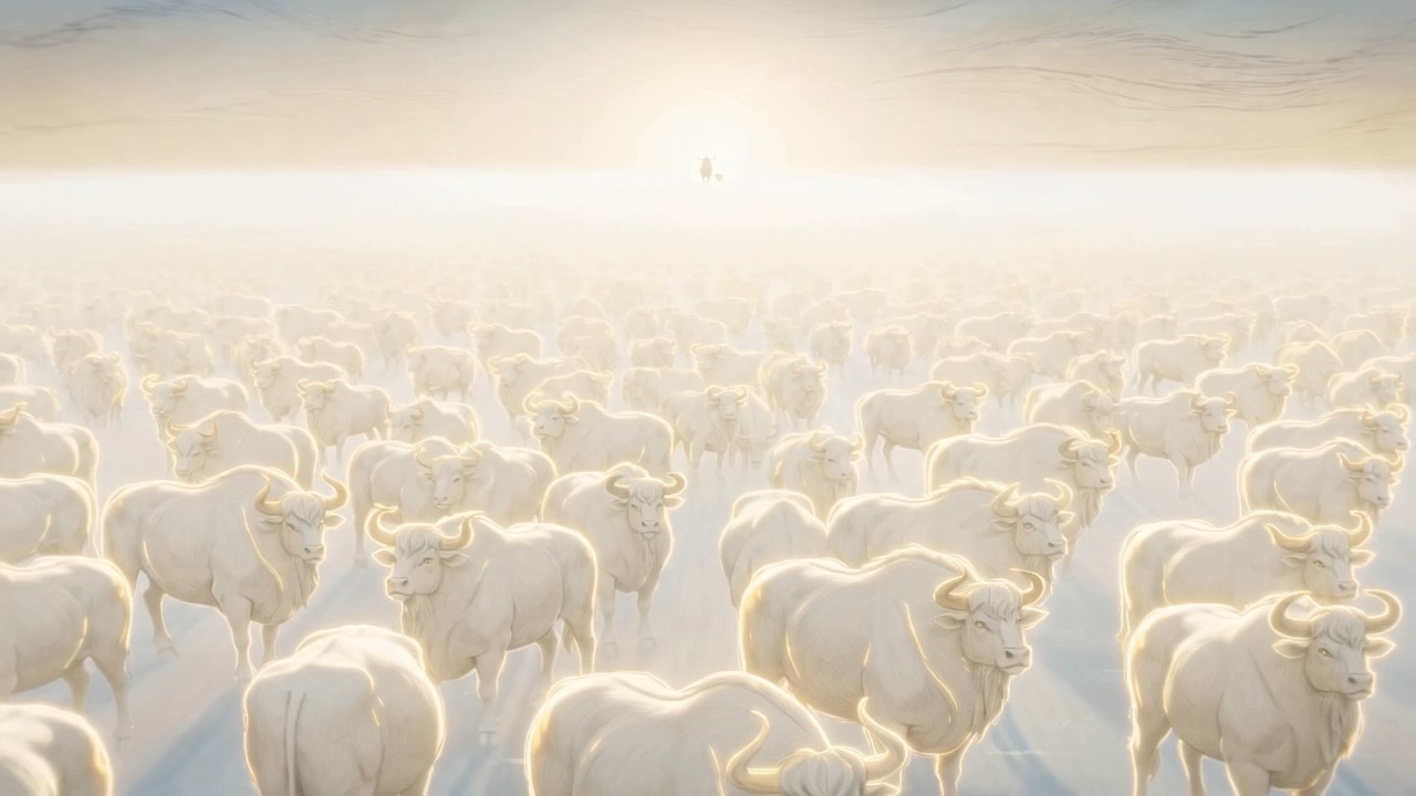 And everything that was any other colour turns white