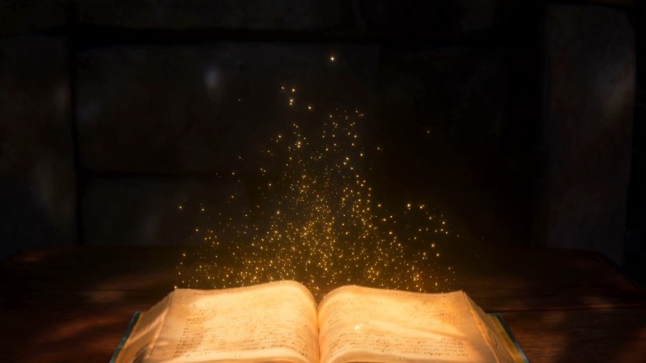 The words come up off the page