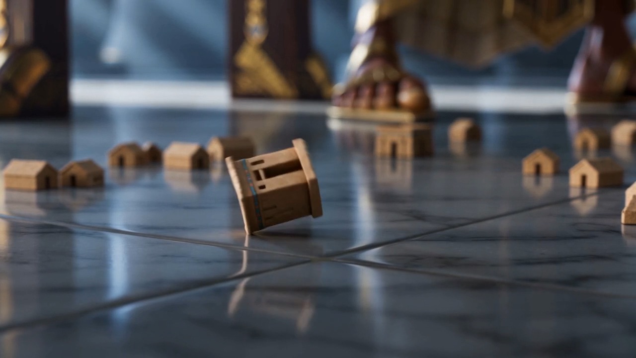 A decision settles on the throne room