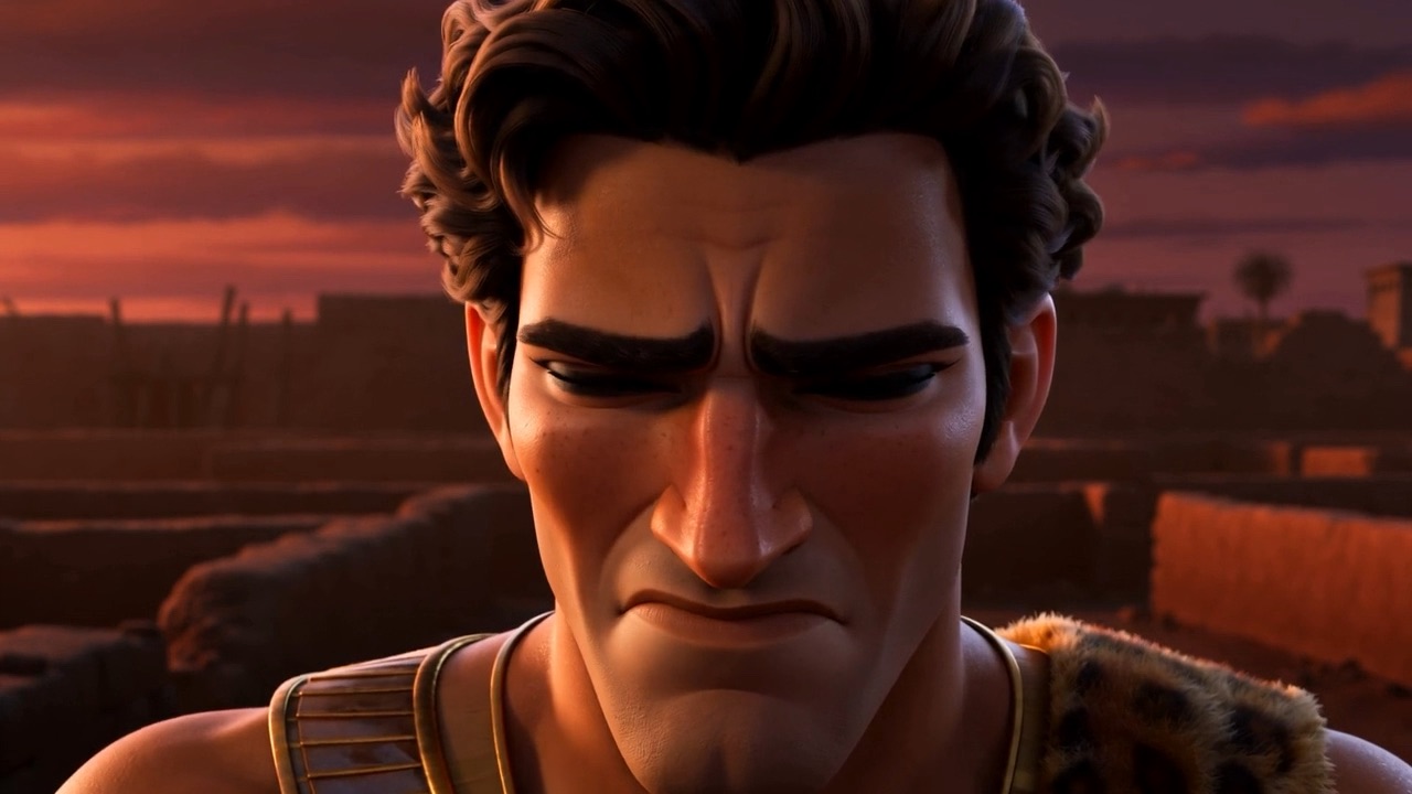 His face says it before the text does: no way back