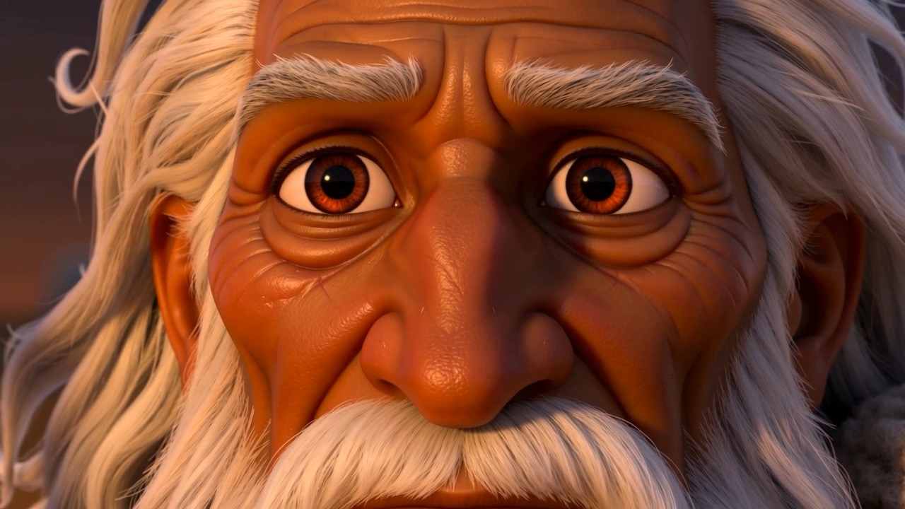 White-bearded Moses, the forgotten prince