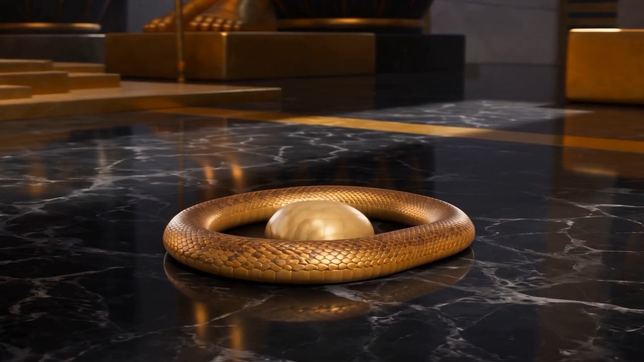 Then there is only one snake left on the floor