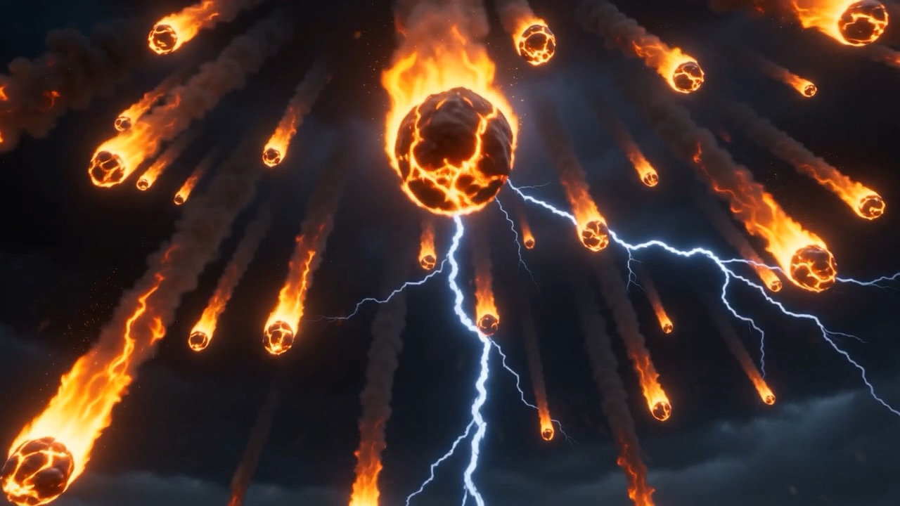 Hail and fire together — never seen since Egypt became a nation