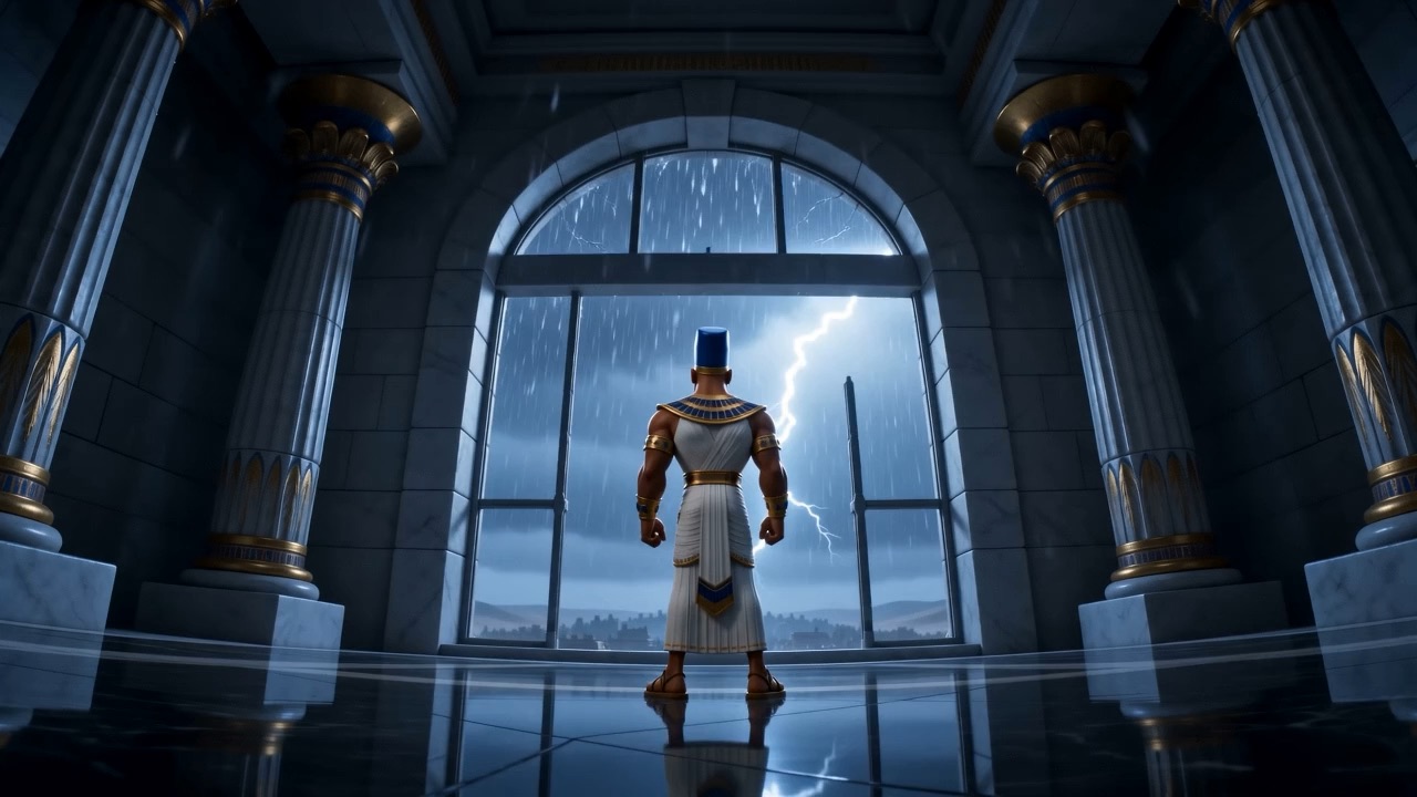 Pharaoh, soaked and shaken: I have sinned this time
