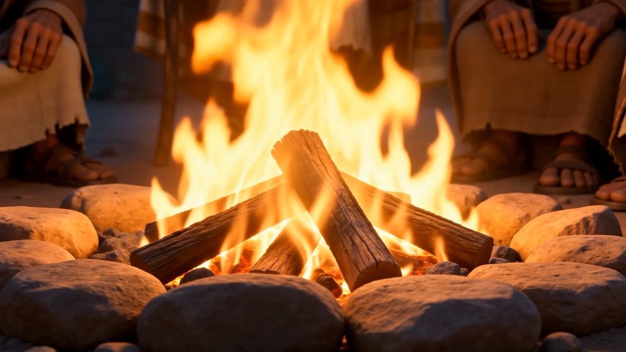 Moses gathers the elders: Tonight