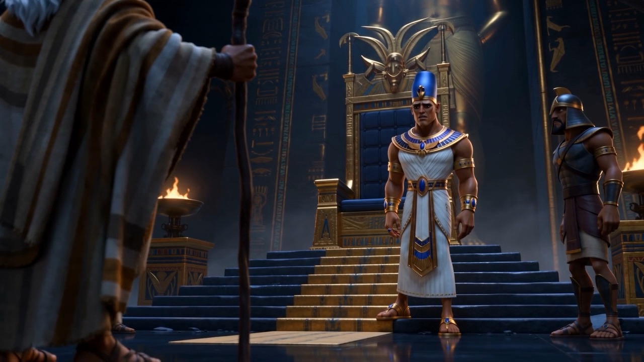 Moses and Aaron, summoned before dawn