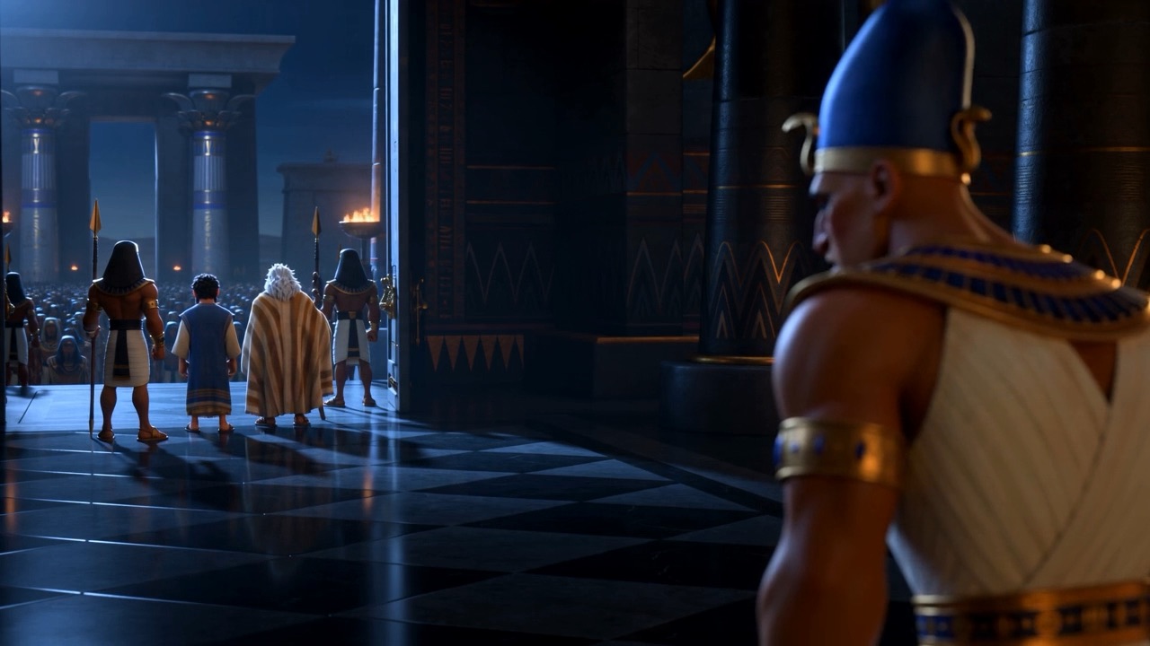 And the broken king adds: …and bless me. Also.