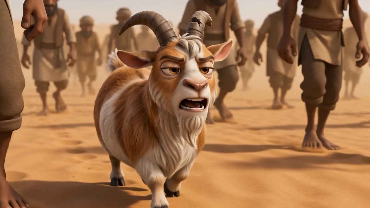 Even the goat has had enough