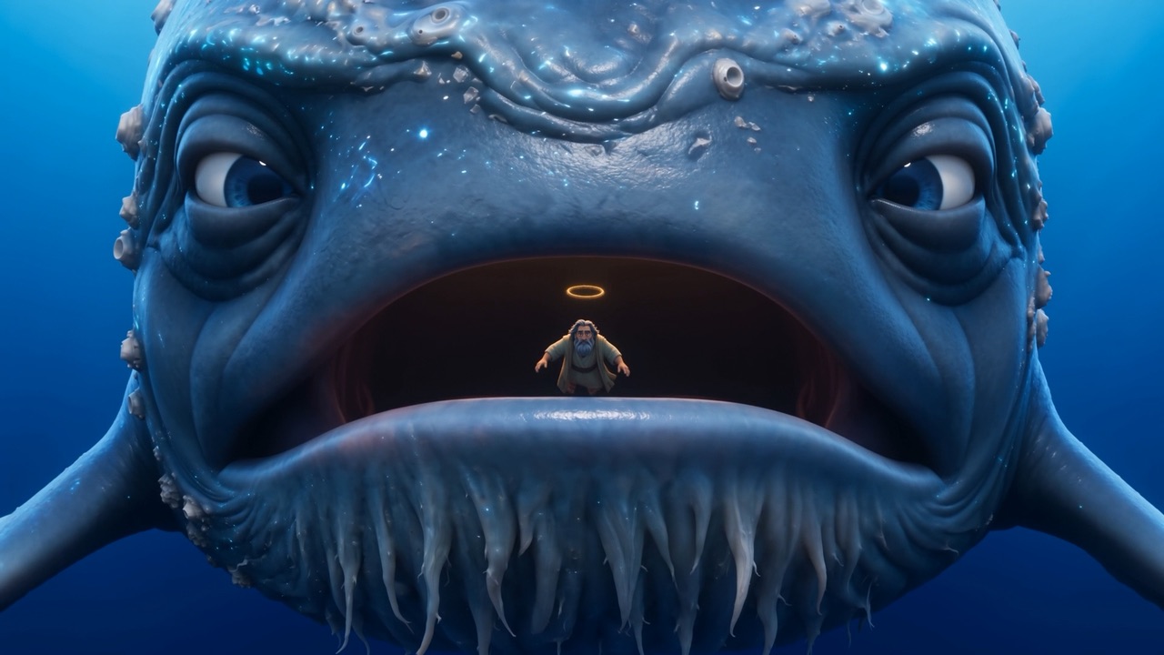The last thing he sees is the daylight going