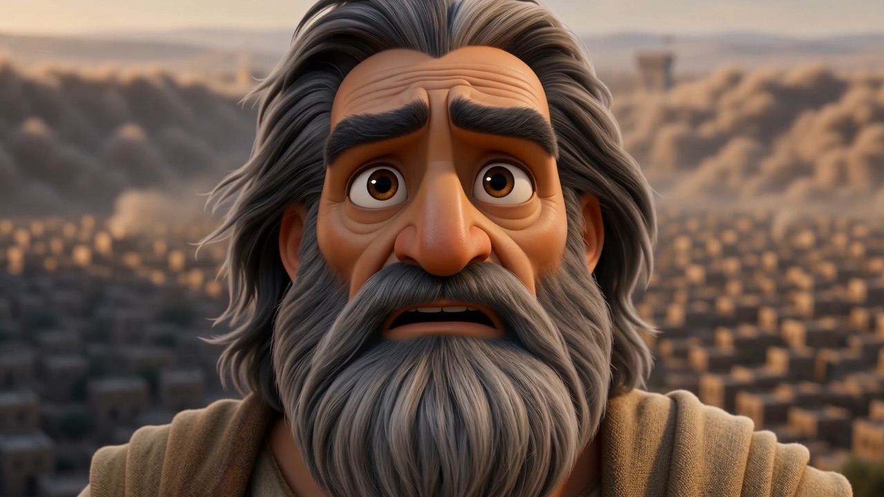 And his face does that thing