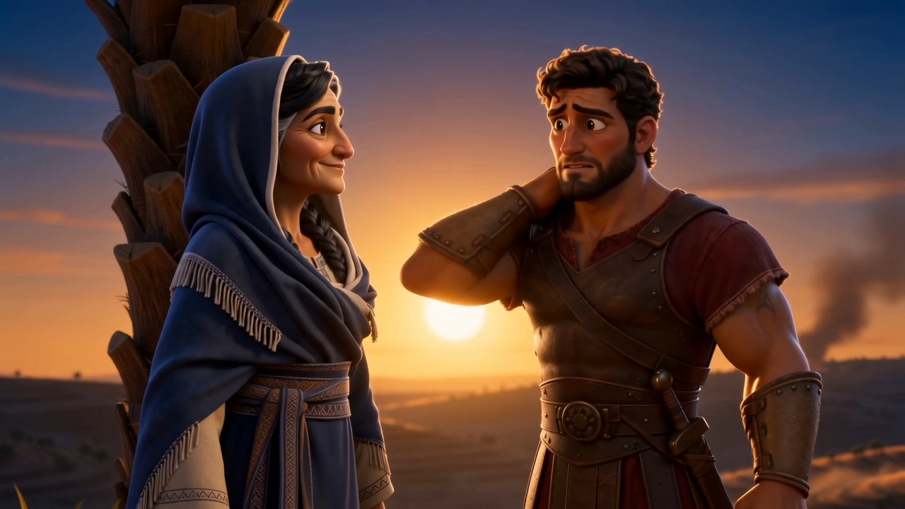 The two of them against the sunset