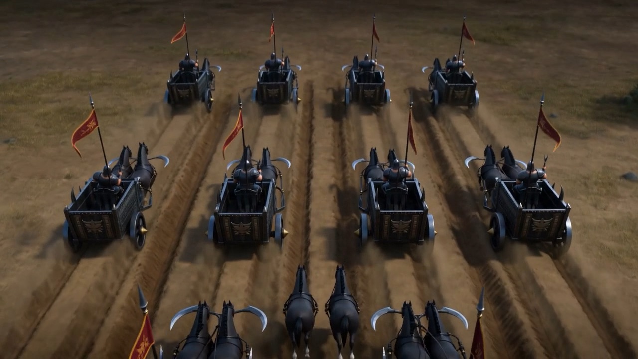 Rank after rank rolling forward