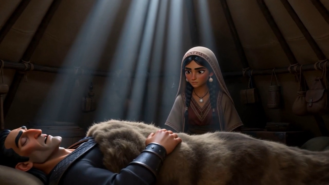 Her face — deciding