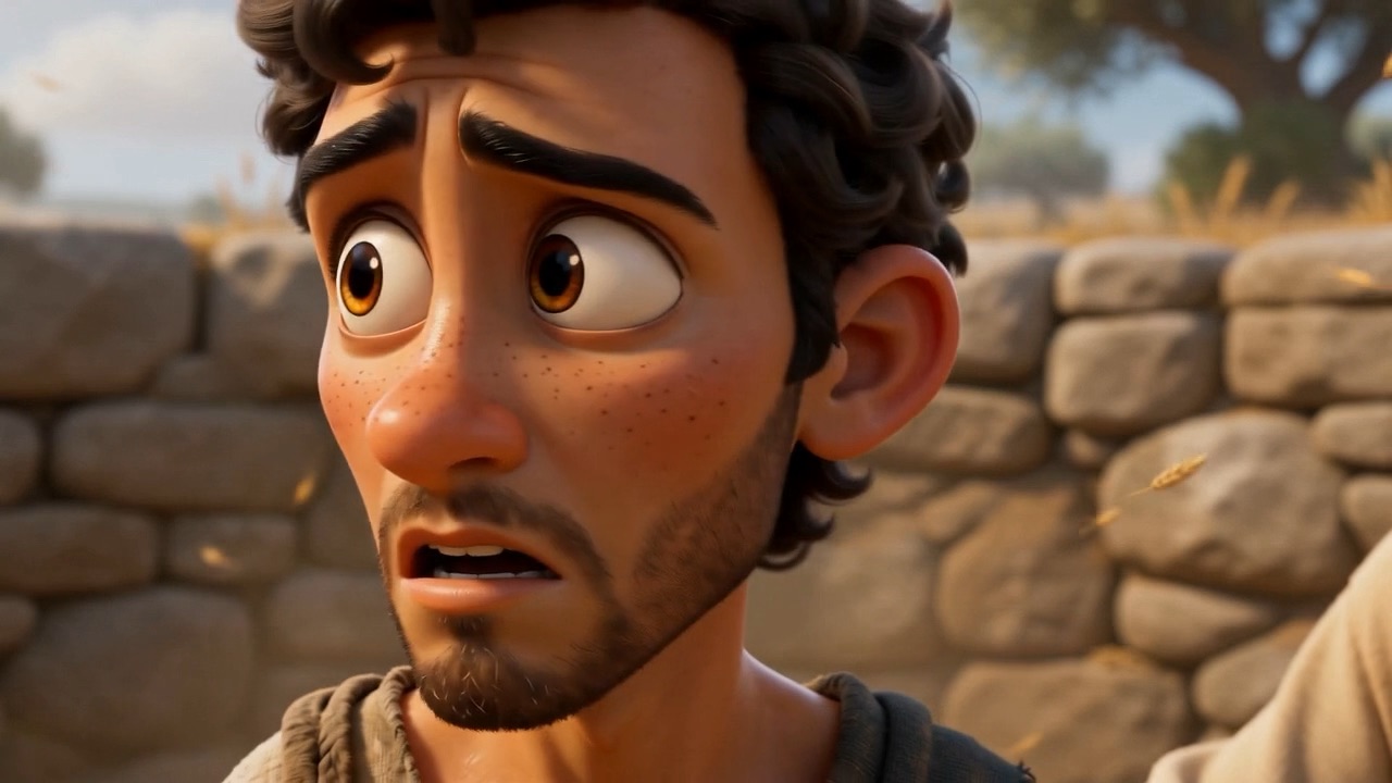 Close on Gideon's face — disbelief