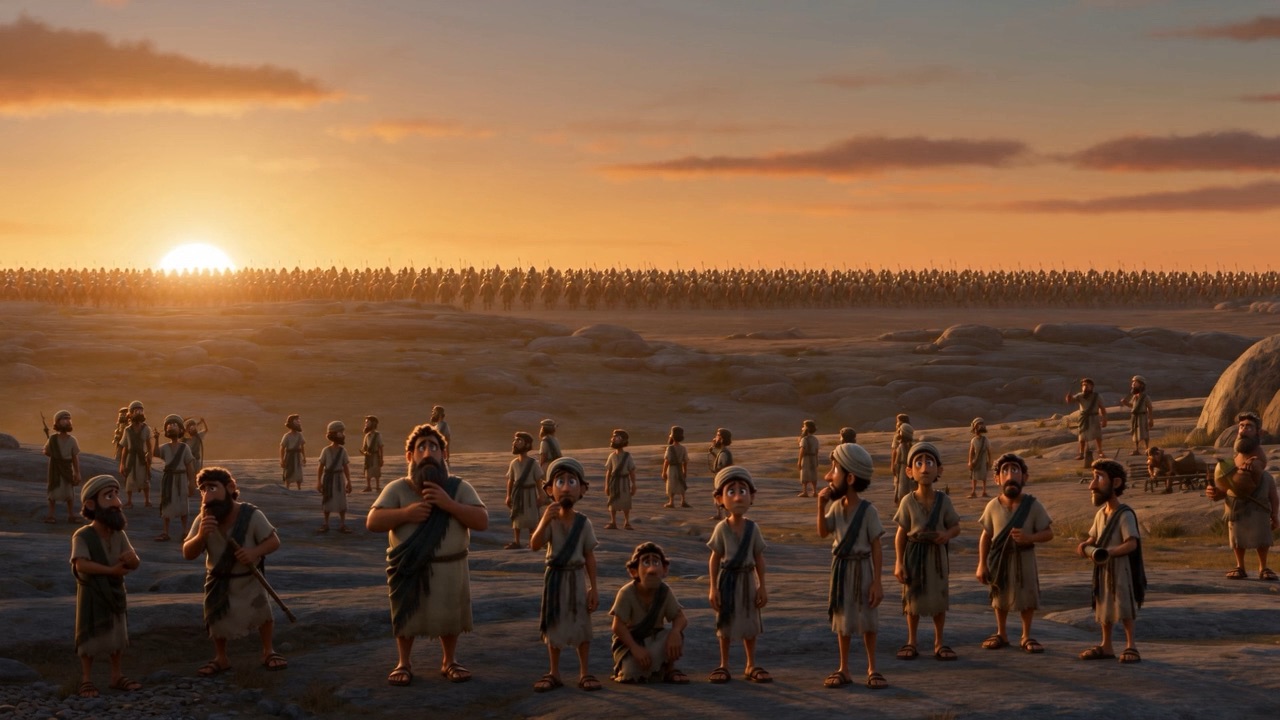 Three hundred men, and the enemy fires beyond them