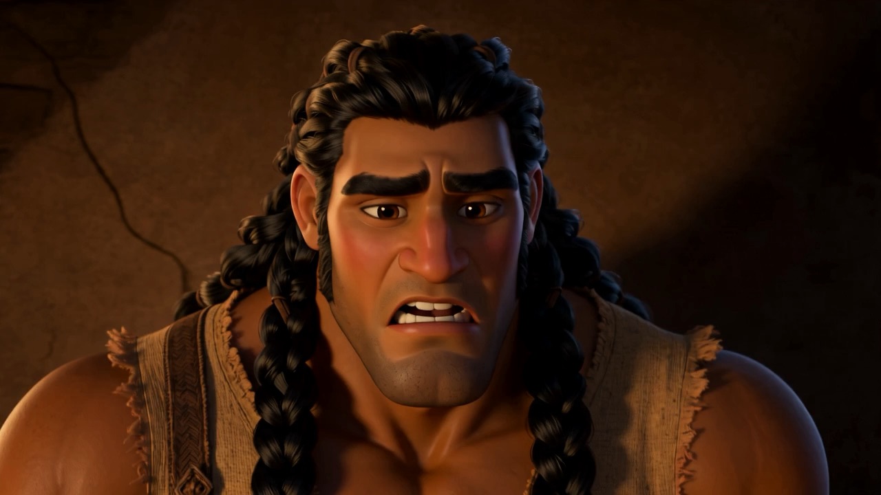 Samson holds out, uncomfortable