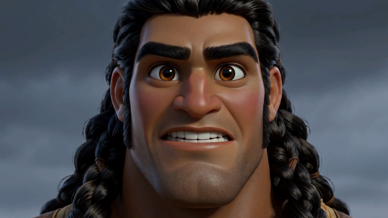 His face when he understands what his fire has cost