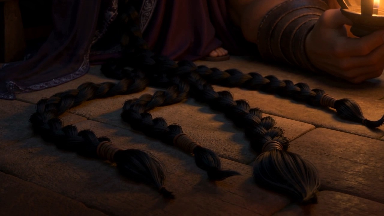 The last braid falls