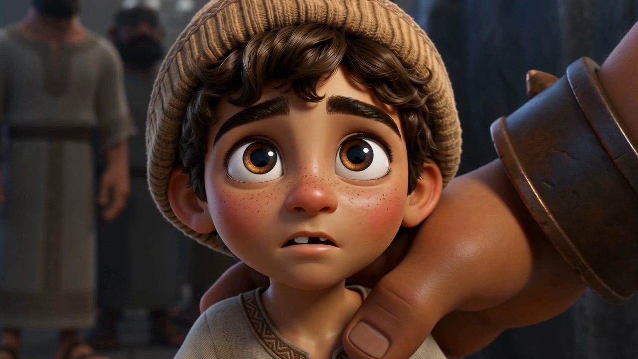 The boy watches to see if that was right