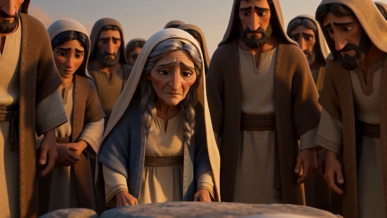 His brothers and his father's household, come to fetch him