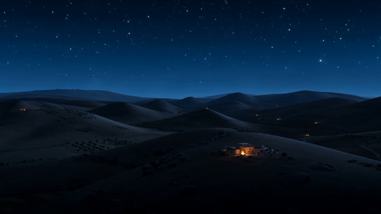 The valleys going dark one by one