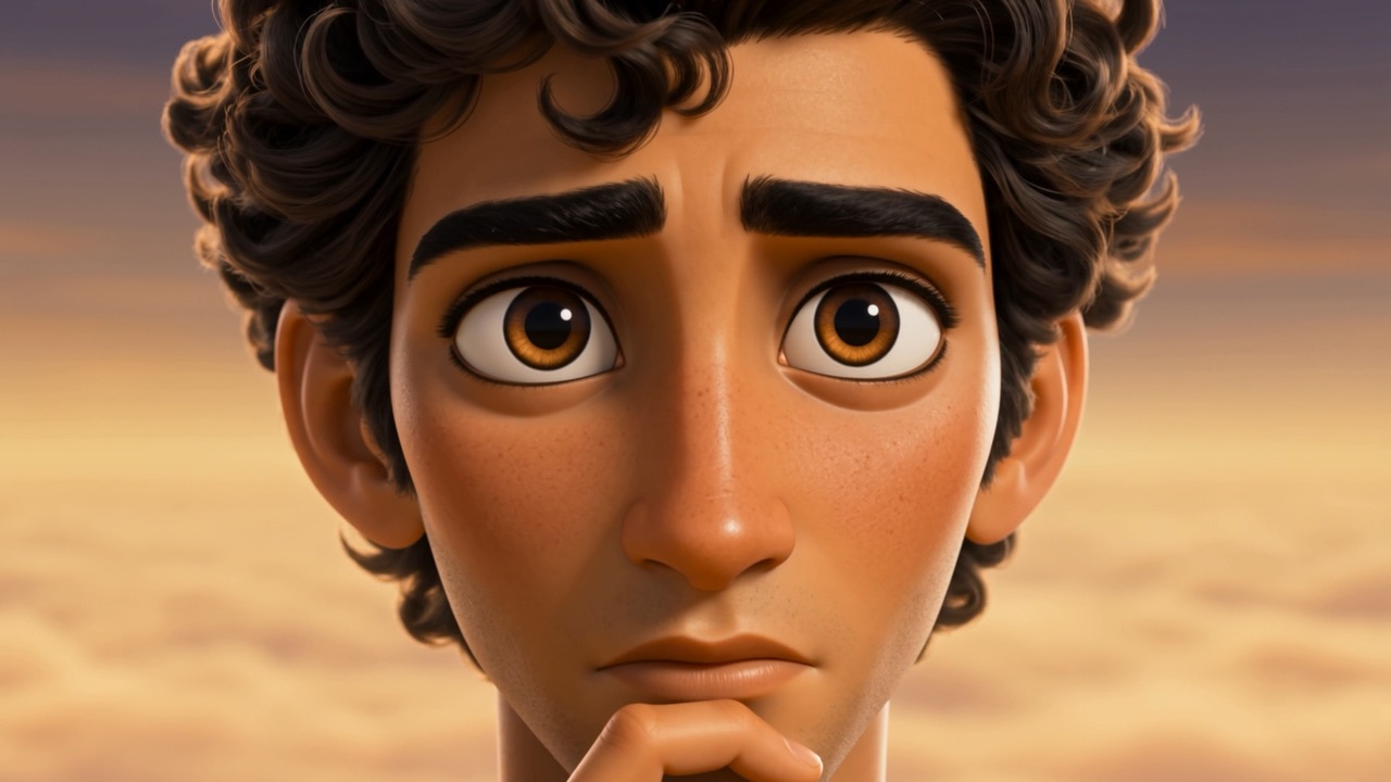 His eyes move as the possibilities go by