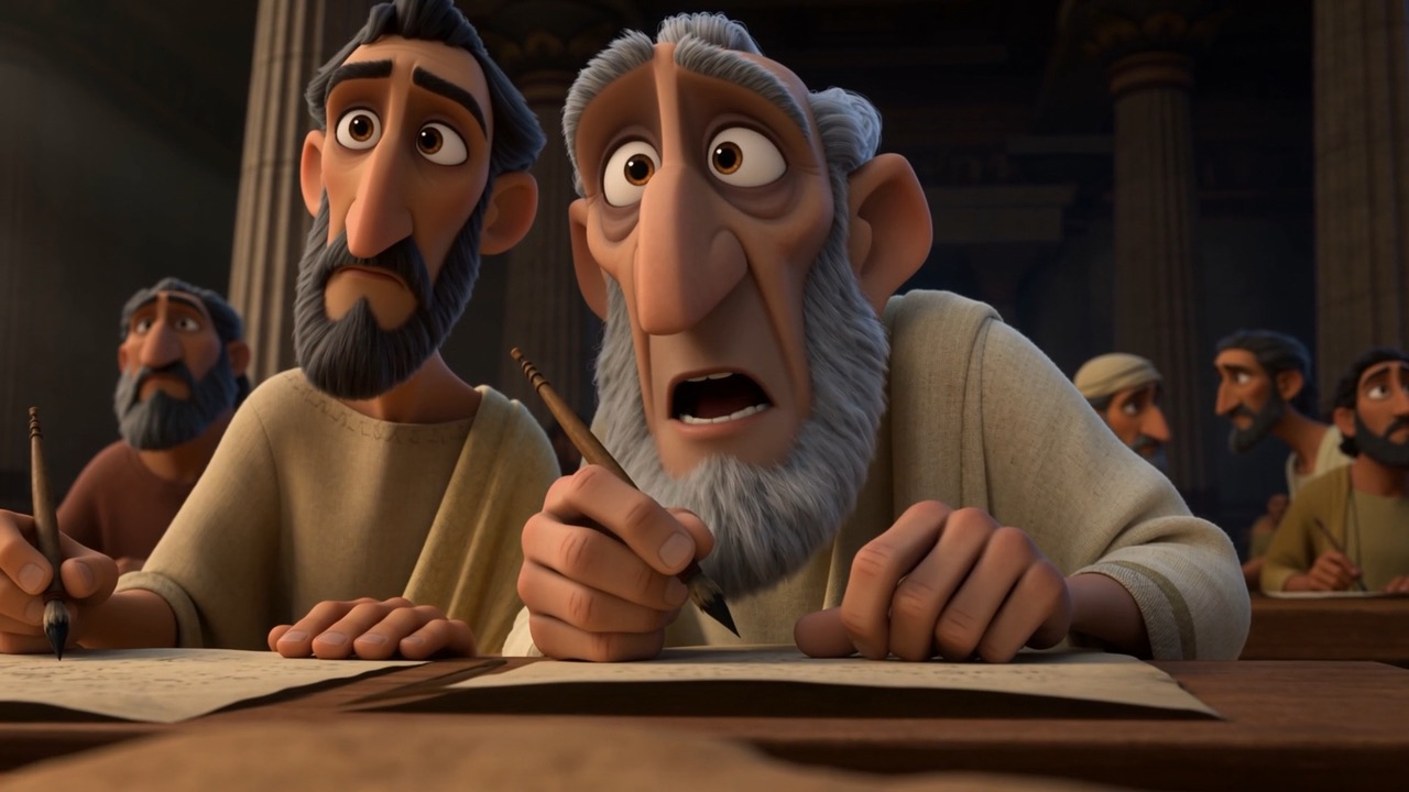 Scribes turn over the records and find nothing