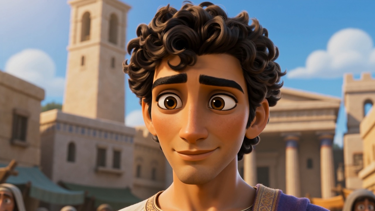 Solomon laughs instead of scolding