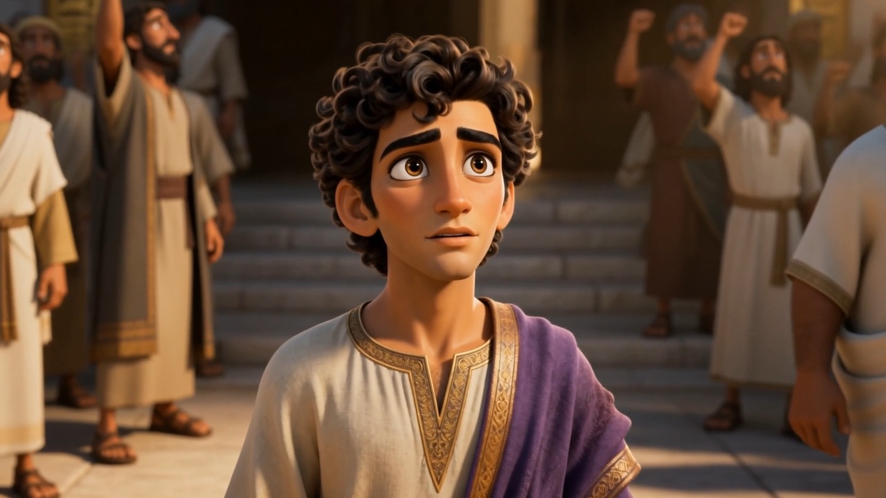 Solomon watches it pass, unable to speak