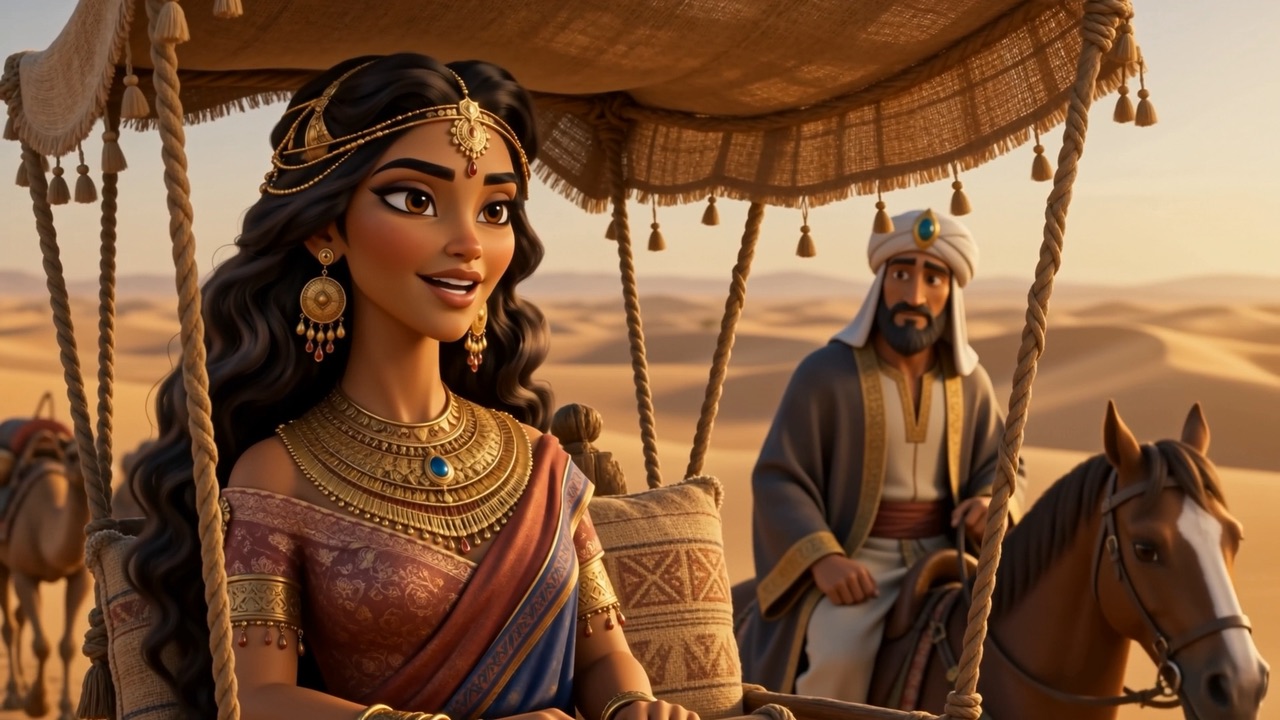 She smiles — she has questions, and she has come a long way
