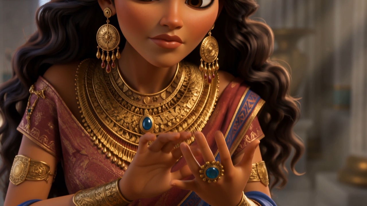 She counts her questions off on her fingers