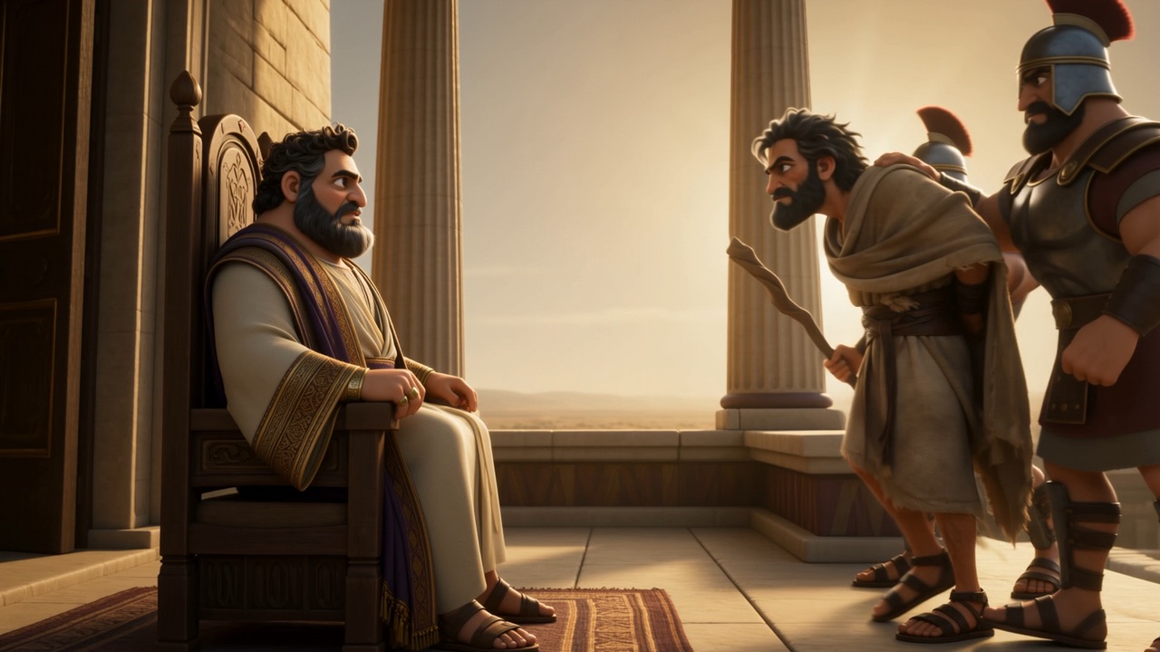Ahab accuses him: is that you, troubler of Israel?