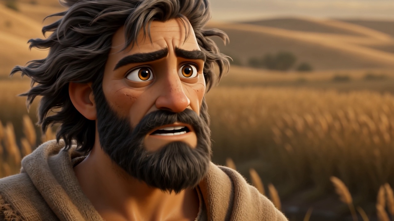 Elijah's face, older now, saying goodbye without saying it