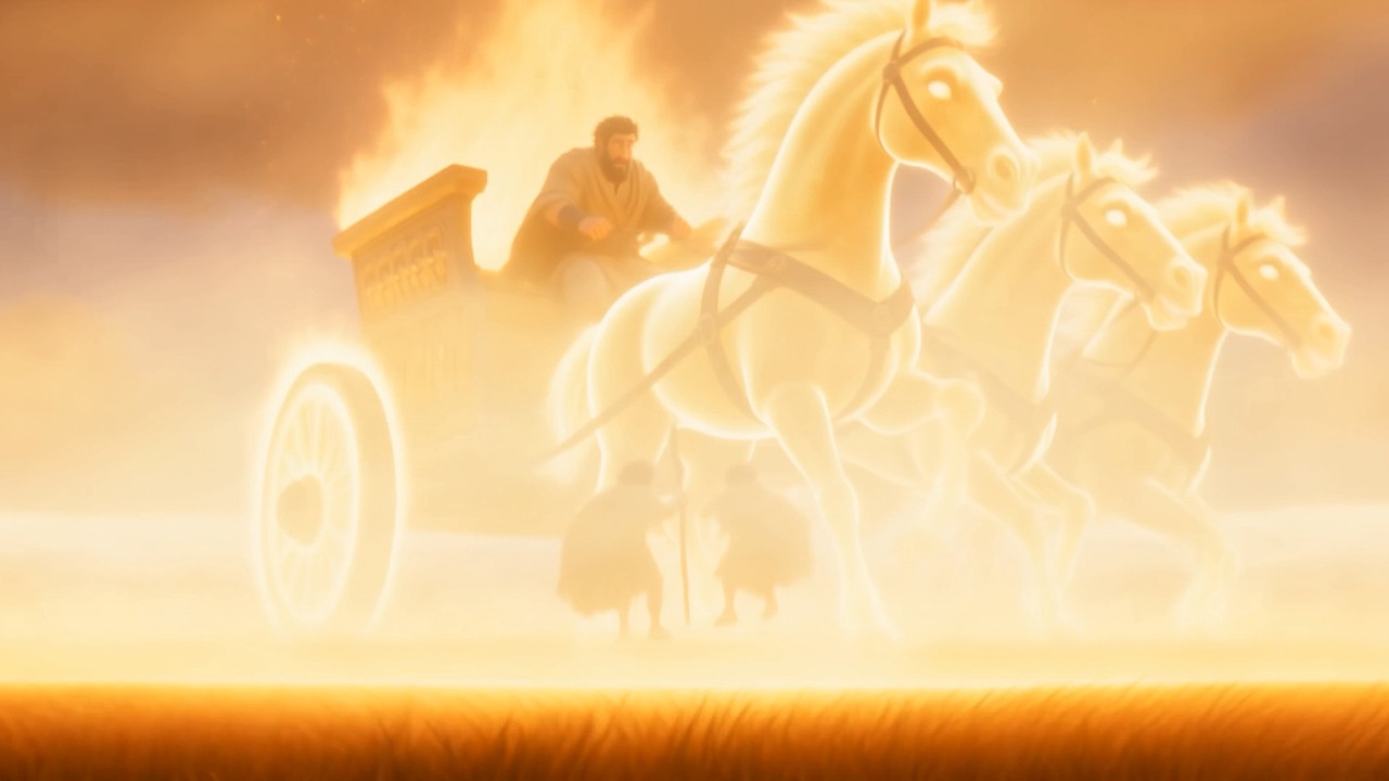 Horses of flame come between the two friends
